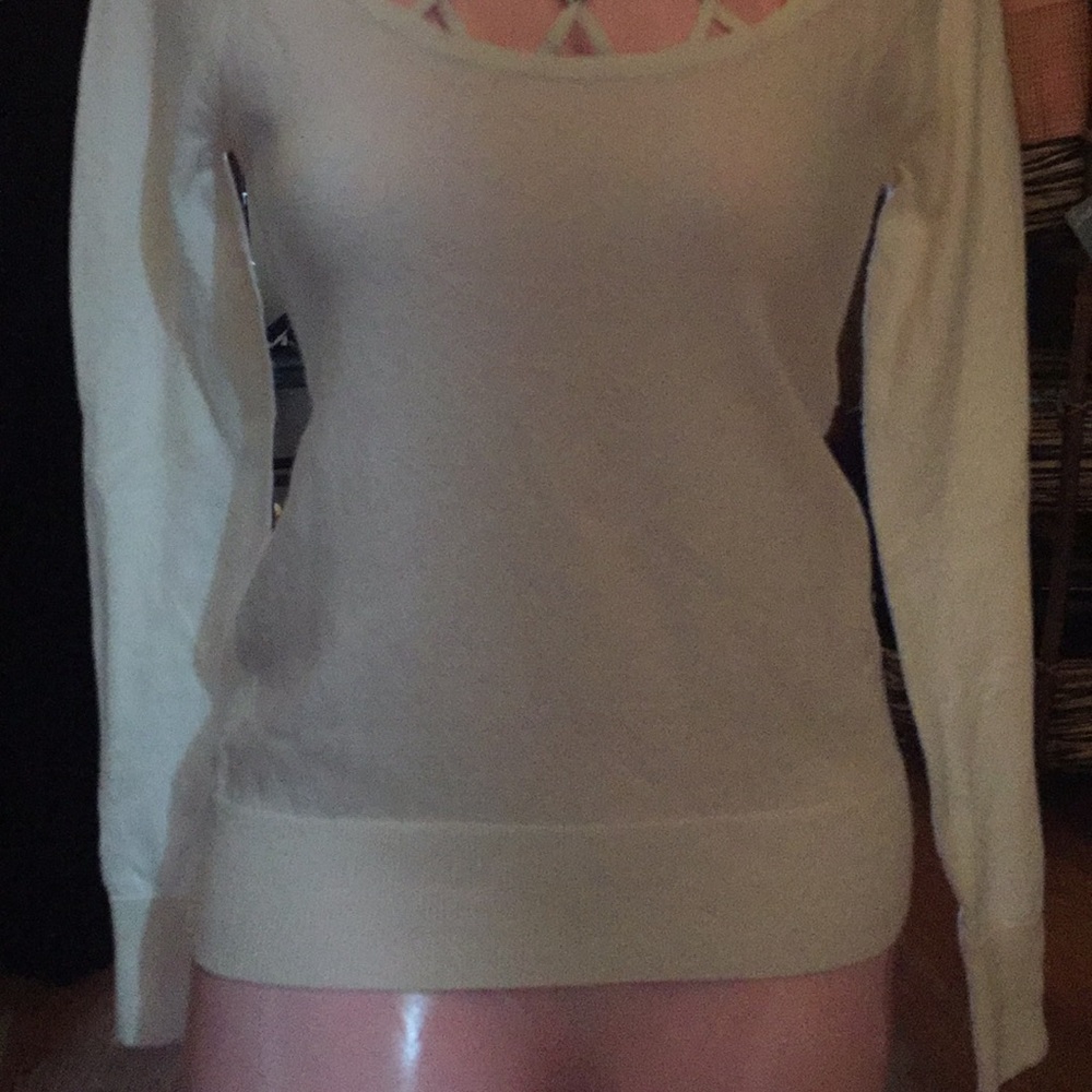 White long sleeve shirt